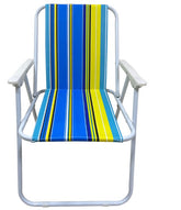 Katlanabilir Polyester Kumaş Metal 51x47x71 Cm Sandalye